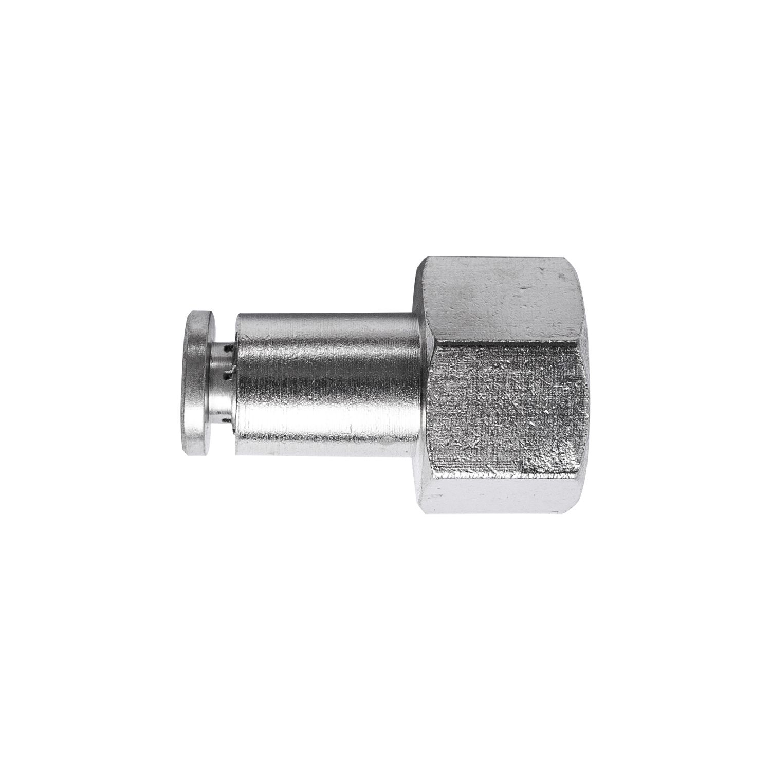 Metal Pu Fitting Straight 4mm 1/8' F